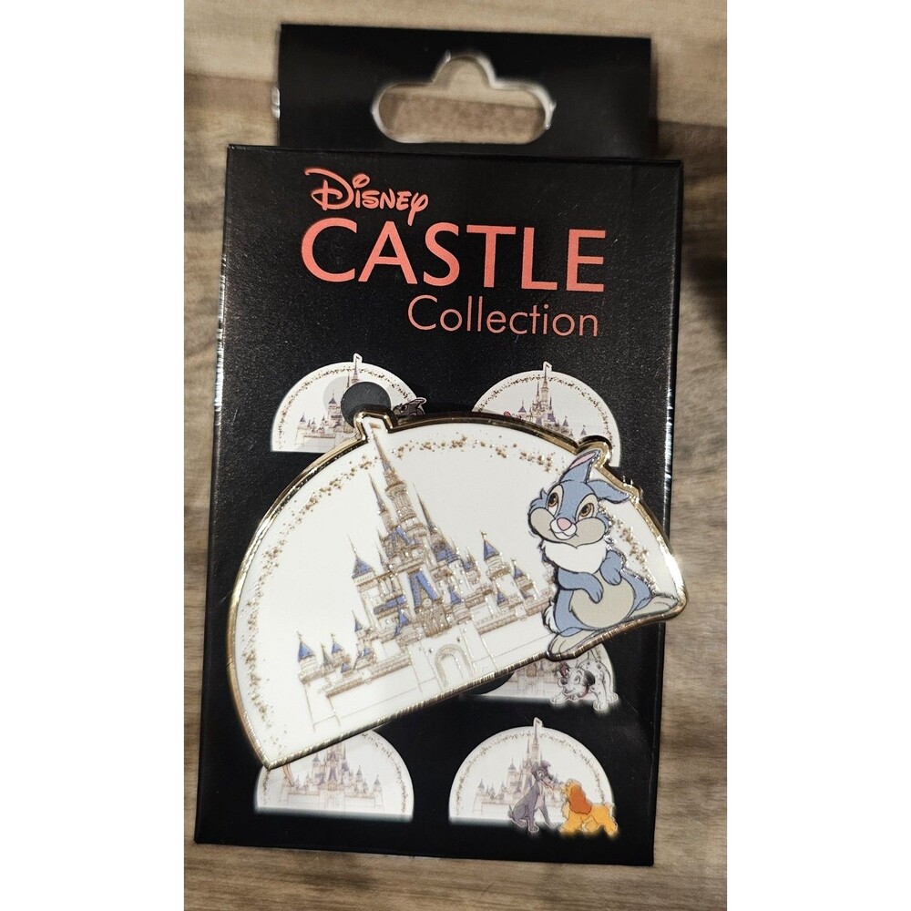 2026 D23 TWDCS The Walt Disney Company Store Castle Collection Pin Thumper ONLY
